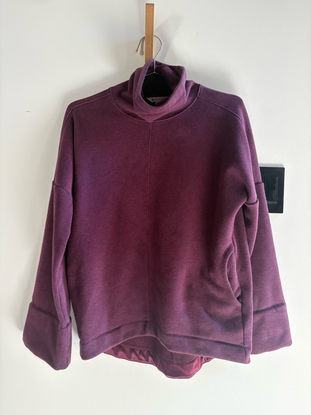 Athleta Plum Turtleneck Pullover Sweater